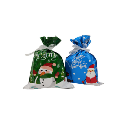 Doğum Günü Tatili Santa İpli Şeker Kurdele Kravatlı Küçük Hediye Paketleme Çantaları