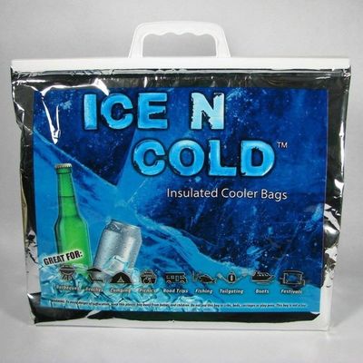Büyük Dondurma Seyahat VMPET Katlanabilir Soğutucu Çanta İzoleli Taşınabilir