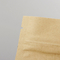 Kahve Atıştırmalık Kuruyemiş Kraft Kağıt Zip Kilit Ambalaj Torbaları Yağa Dayanıklı İçinde Açılıp Kapanabilir Folyo
