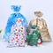 Noel Tatili Parti Favor Plastik Folyo İpli Hediye İkram Çantaları Şeker Hediyeler