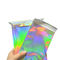 50um Poli Metalik Nakliye Zarfları, 4,3 x 6,2 inç Holografik Poli Postalar