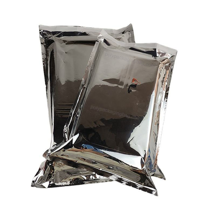 Su geçirmez termal zarf havyar soğutucu Nakliye için paketler, folyo yalıtımlı poşet Gümüş postacı
